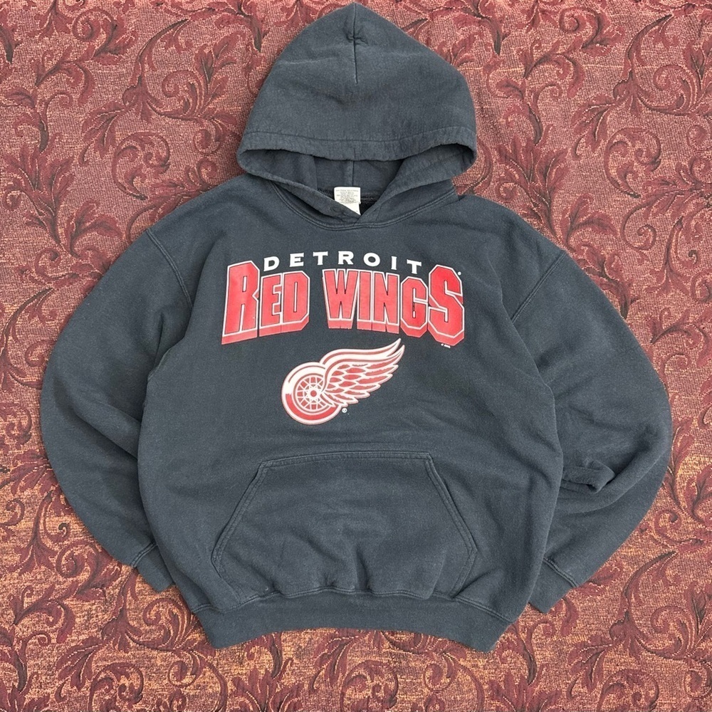 VTG Detroit Redwings Gildan Hoodie